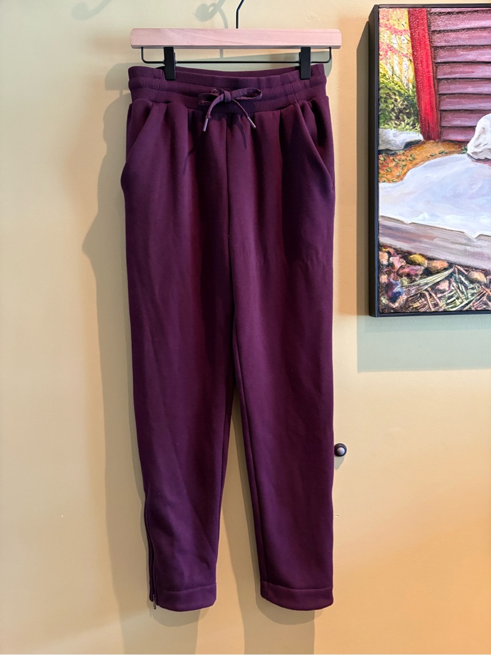 Athleta ladies fleece pants, xs